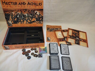 Hector und Achilles Brettspiel - Phalanx Spiele - GEBRAUCHT - KOMPLETT