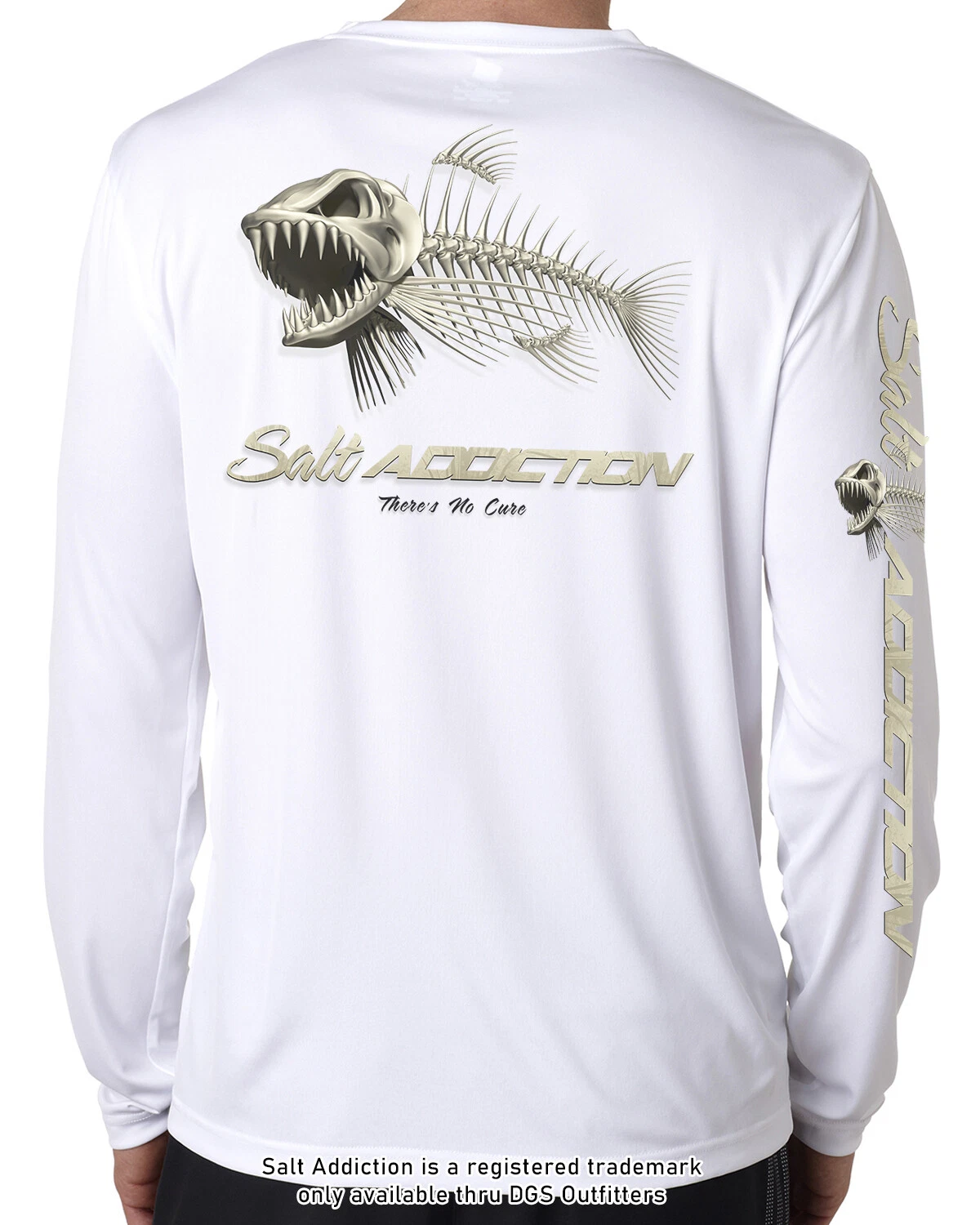 Salt Addiction t shirt long sleeve microfiber saltwater fishing uv upf 50+ BONES
Opens in a new wind