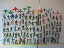 Multiple Products/Marx lot of Cowboys planes Army men