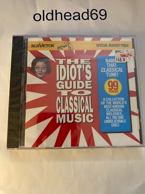 Idiots Guide to Classical Music - Audio CD - Brand New Sealed