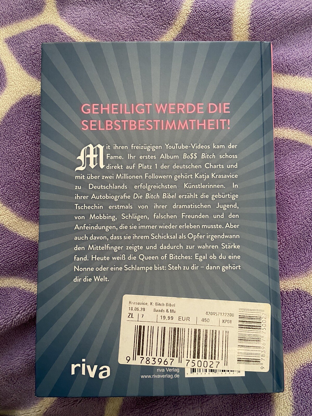 Thumbnail - Die Bitch Bibel Von Katja Krasavice (2020, Gebundene Ausgabe)
