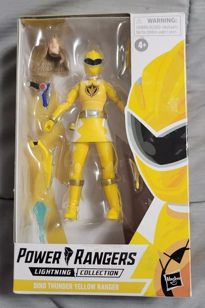 Hasbro Power Rangers Lightning Collection Dino Thunder Yellow