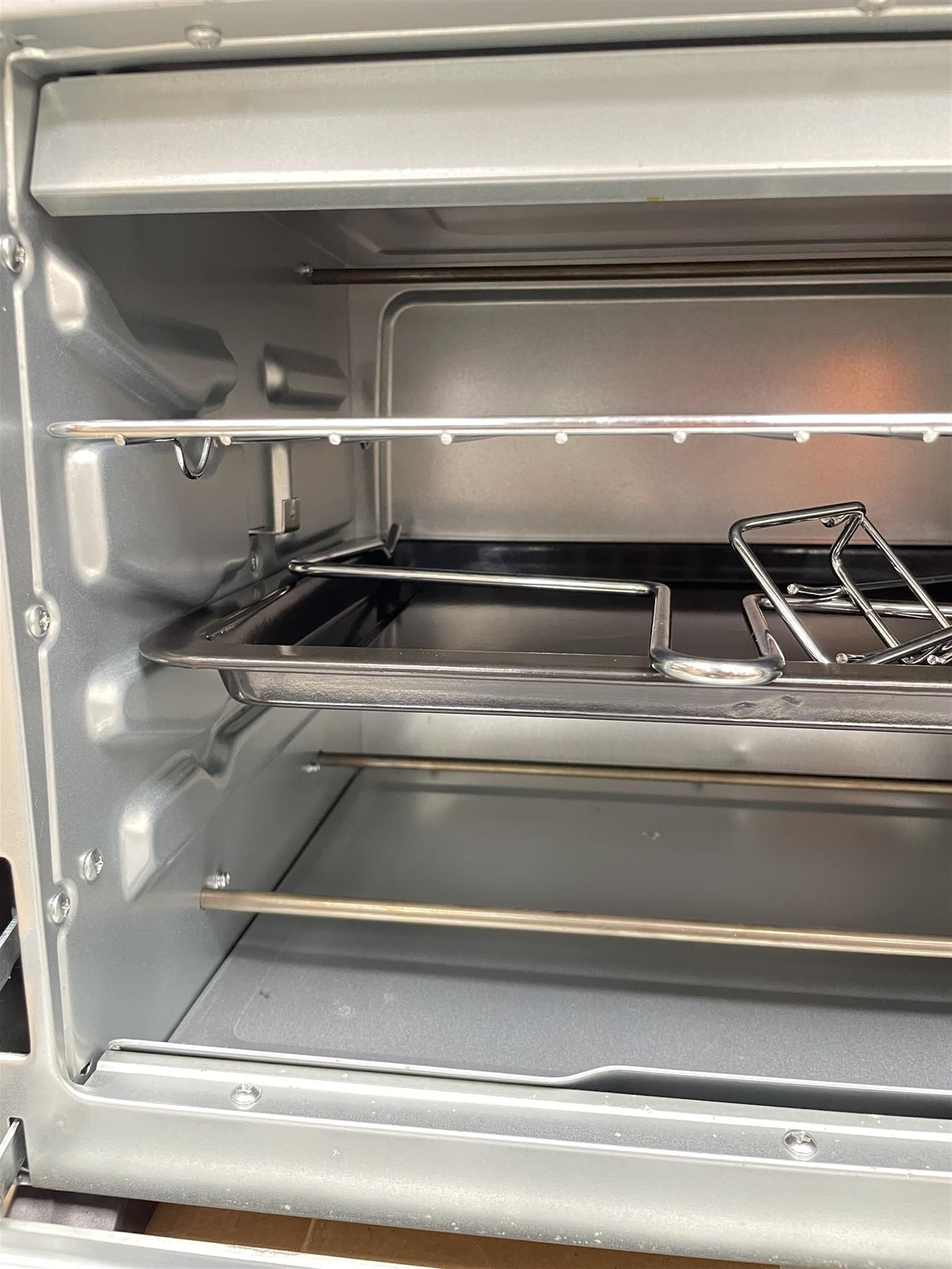 Cookworks 28L Mini Oven with Hob Cooker Grill & Rotisserie oven