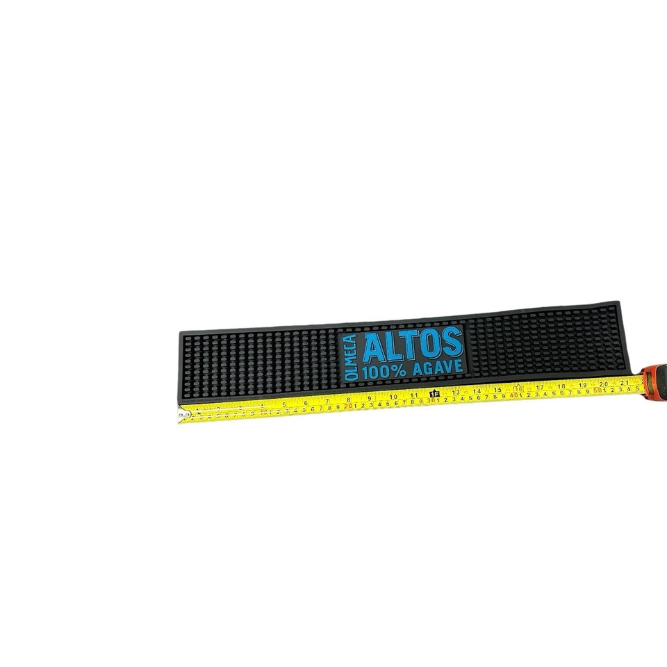 Olmeca Altos Tequila 100 Agave Bar Drip Mat Rail Runner NEW eBay