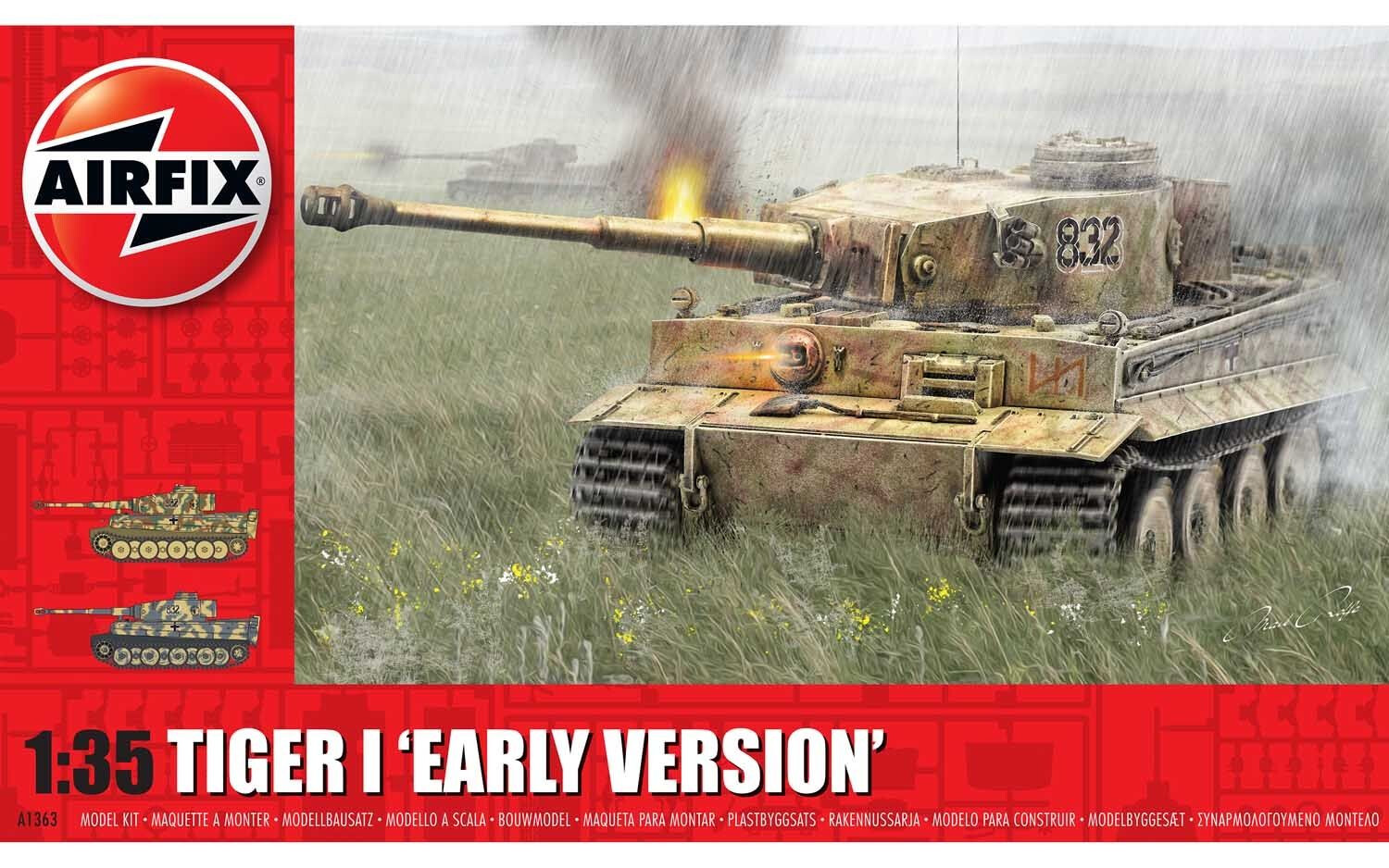 AIRFIX A1363 1:35 Tiger-1 ""Early Version""