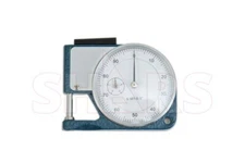 Pocket Thickness Gage 0-0.50" Range 0.001" Graduation Dial Indicator Gauge !}