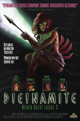 DieNamite Never Dies #3  Tony Fleecs Cover
