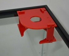 4" filter sock holder red