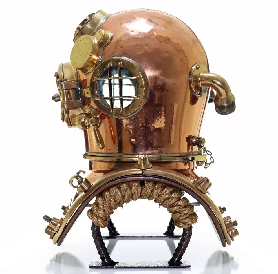 潜水 ヘルメット アンティーク 置物 US NAVY DIVING HELMET 潜水 ヘルメット アンティーク 置物 US NAVY DIVING HELMET