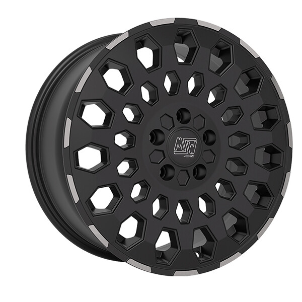 ALLOY WHEEL MSW MSW 99 VAN FOR CITROEN - DS BERLINGO N1 8X17 5X108 MATT BLA YOW