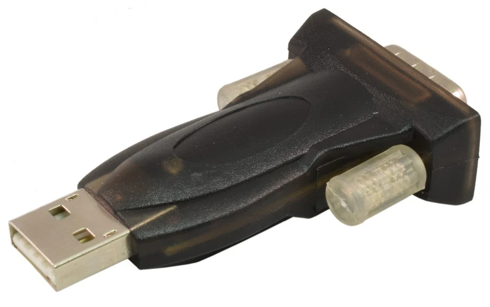 PTC Black High Speed USB 2.0 to Serial RS-232 DB-9 Converter with 3ft USB Cable - Image 2 of 4