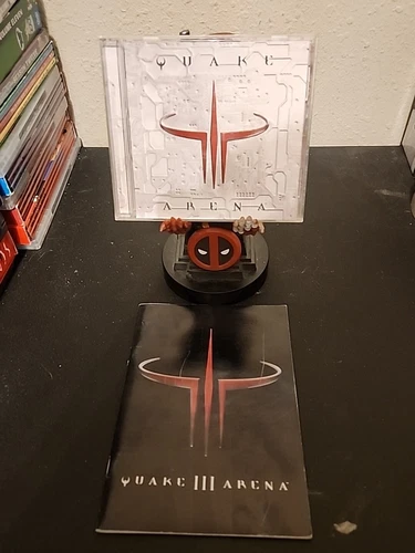 Quake III (Three / 3) - Arena (PC CD-ROM, 1999) With Manual Free Ship