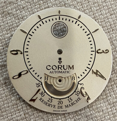 NEU AUS LAGER CORUM AUTOMATIC ZIFFERBLATT @ 35,04 MM @ CORUM DIAL NOS