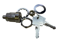 SafeCo Brands Replacement Lock to fit Stack-On Safes - Chrome