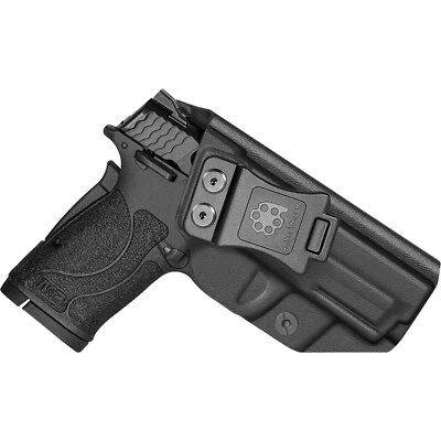 Amberide IWB KYDEX Holster Fit: Smith & Wesson M&P 380 Shield EZ Pistol - Inside