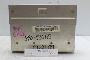 1994-1995 Chevrolet Corsica Engine Control Unit ECU 16191947 Module 01