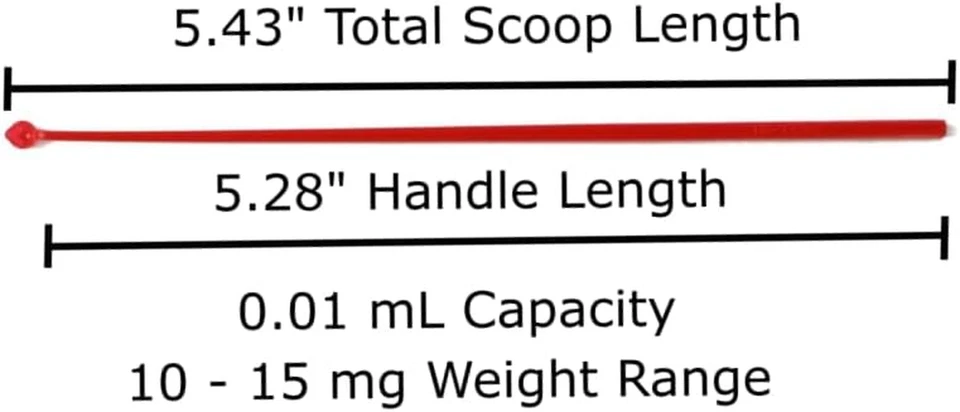 Micro Scoops 10 Mg-15 Mg Spoon (Micro Scoop) Mg Measuring Spoons (Multiple Sizes - Image 2 of 4