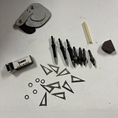 Wasp Bullet & Sledgehammer Replacement Broadhead Blades - Stainless Steel Hunting Blades