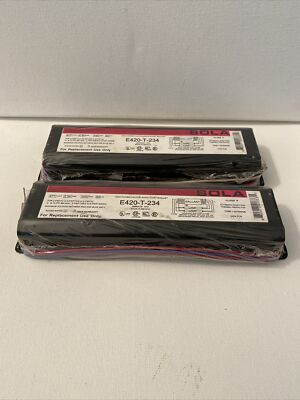 2  NEW SOLA E420-T-234 IC BALLAST CLASS P 277 VOLT 0.34 AMP 440 OCV 60 Hz NNB