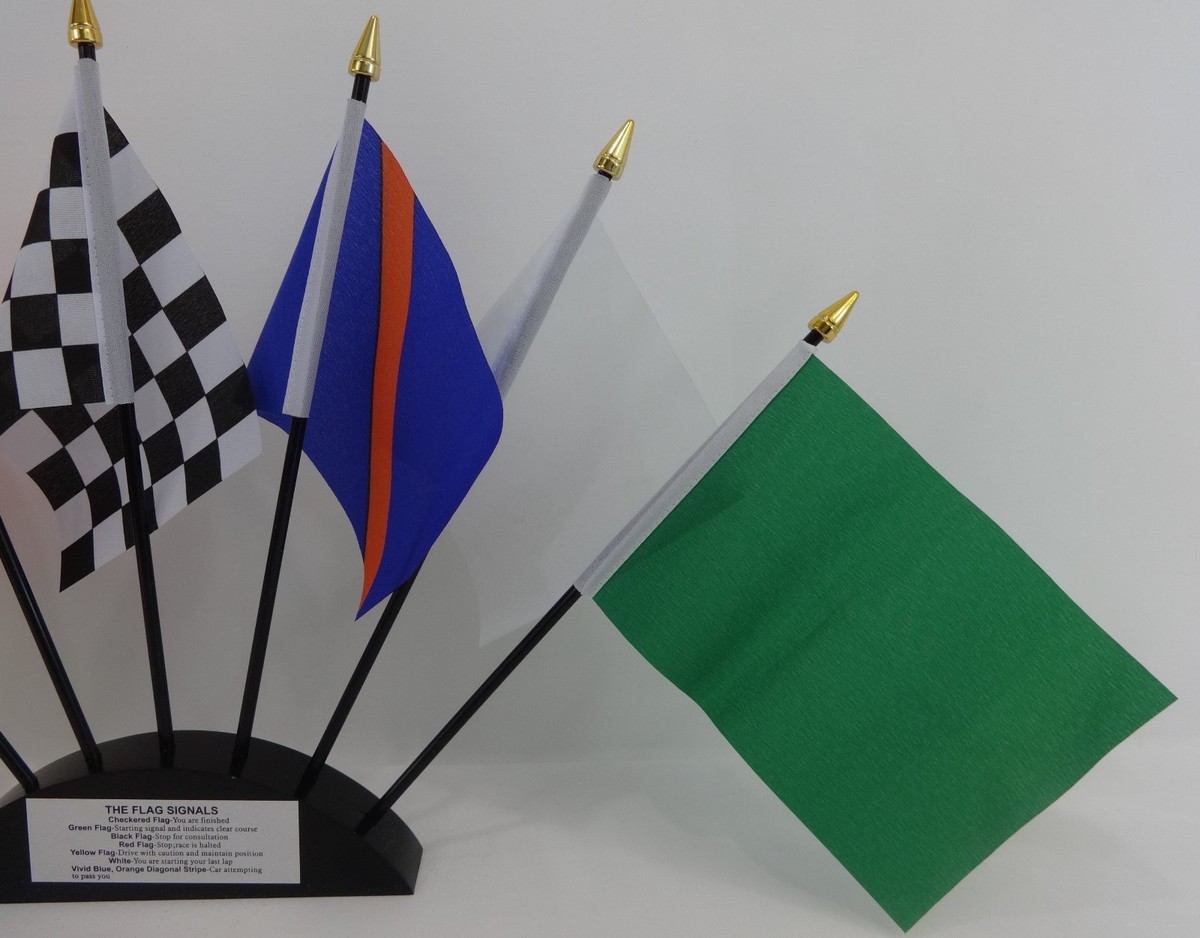 New IMS Indianapolis Motor Speedway Deck Top 7 Piece Flags