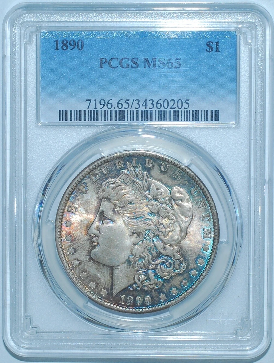 1890 Year Grade MS 65 Morgan Dollars (1878-1921) for sale | eBay