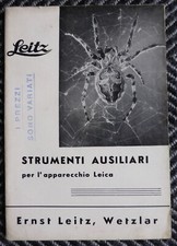 LEITZ LEICA Strumenti ausiliari per l'apparecchio Leica 1940 Fotografia