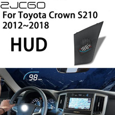 Car Hud Projector Alarm Head Up Display For Toyota Crown 14 Mk14 S210 20122018 Car Hud Projector Alarm Head Up Display For Toyota Crown 14 Mk14 S210 20122018
