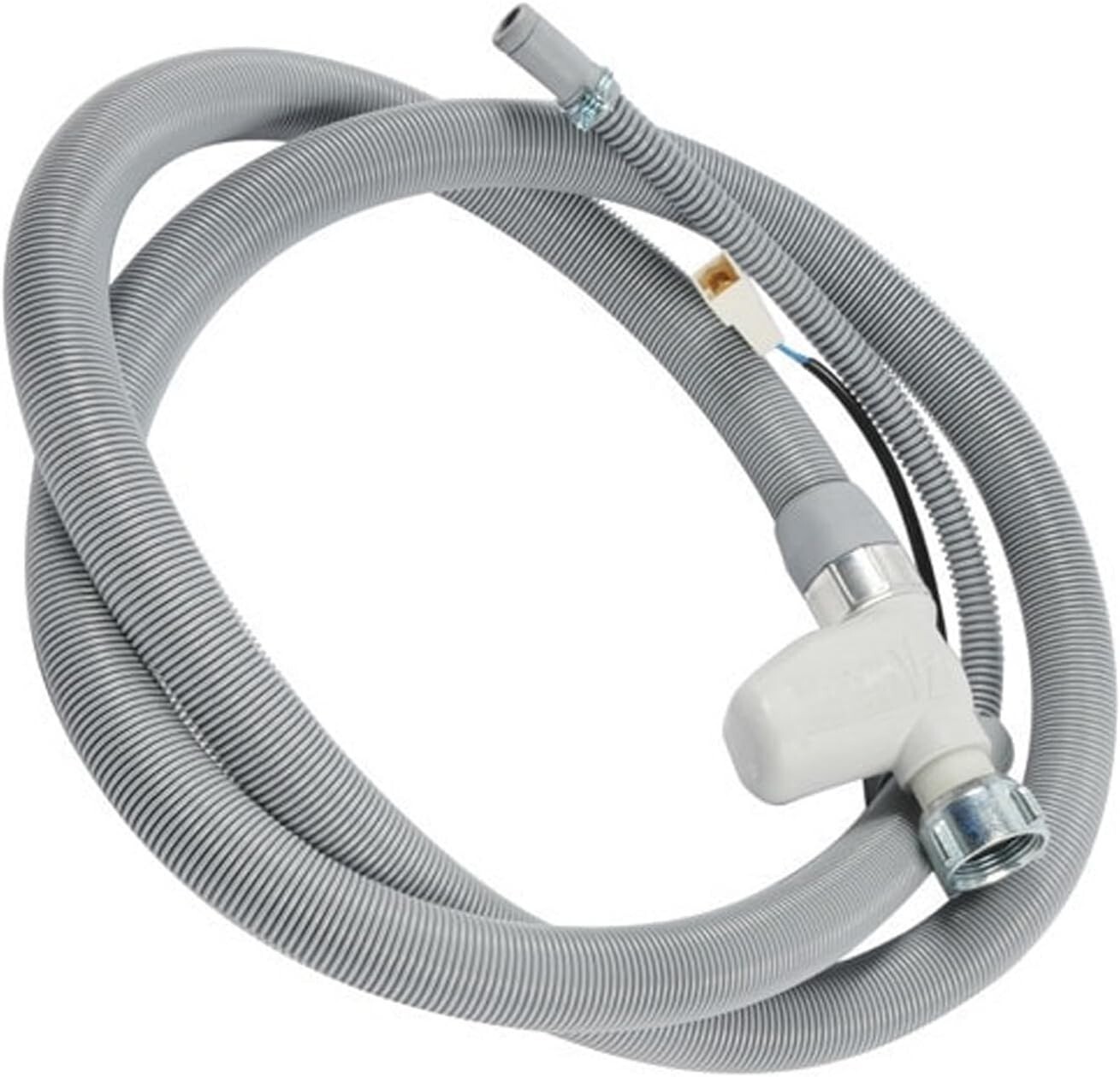 Tubo di Carico con Valvola Aquastop Lavastoviglie Rex Electrolux Lunghezza 1,8 m