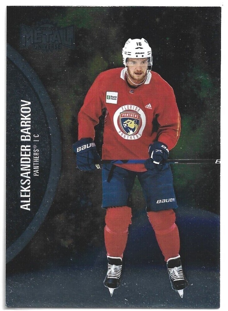 21-22 UD Skybox Metal Universe Short Print Aleksander Barkov #109