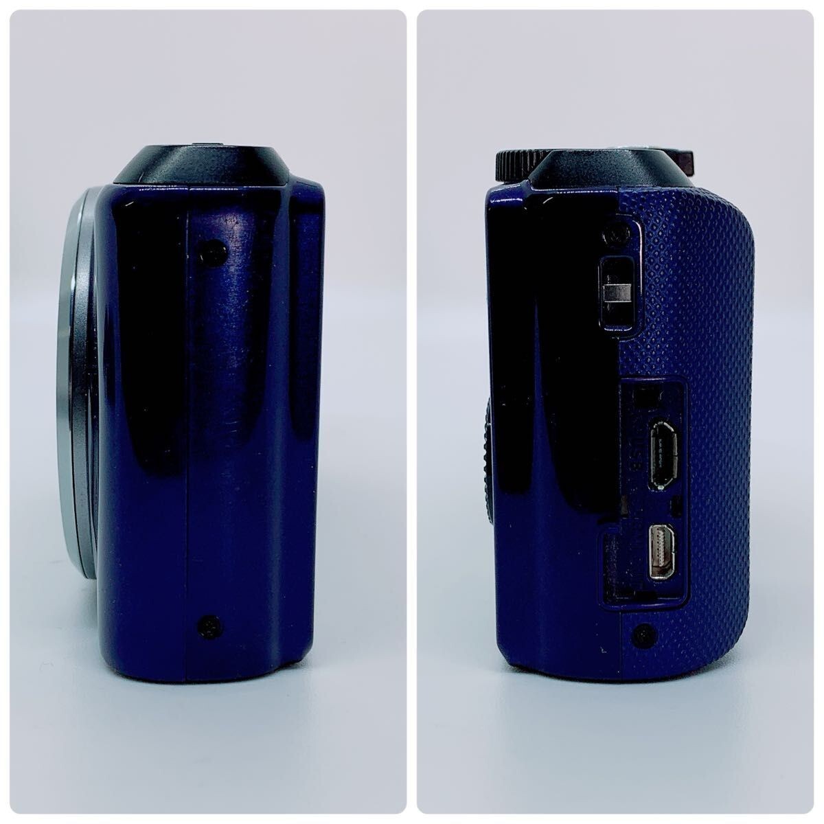 Casio Digital Camera EX-ZR850 CASIO Blue MKC0032 Used from
