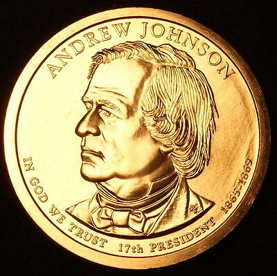 2011 P Andrew Johnson Dollar ~ Pos B from Mint Set