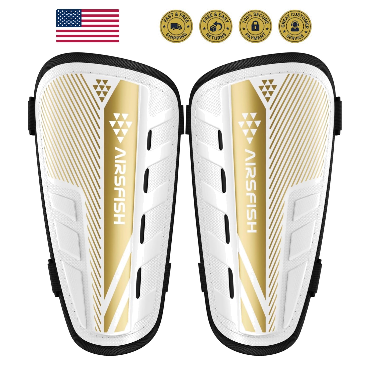 Shin Guards Soccer Kids Youth Shin Pads Protection Gear