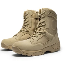 Men's Outdoor Combat Boots Tactical Military Hiking Work Shoes