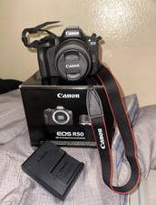 Imagen de Canon EOS R50 Mirrorless Camera RF-S 18-45mm Lens Kit 24.2MP 4K Vlogging