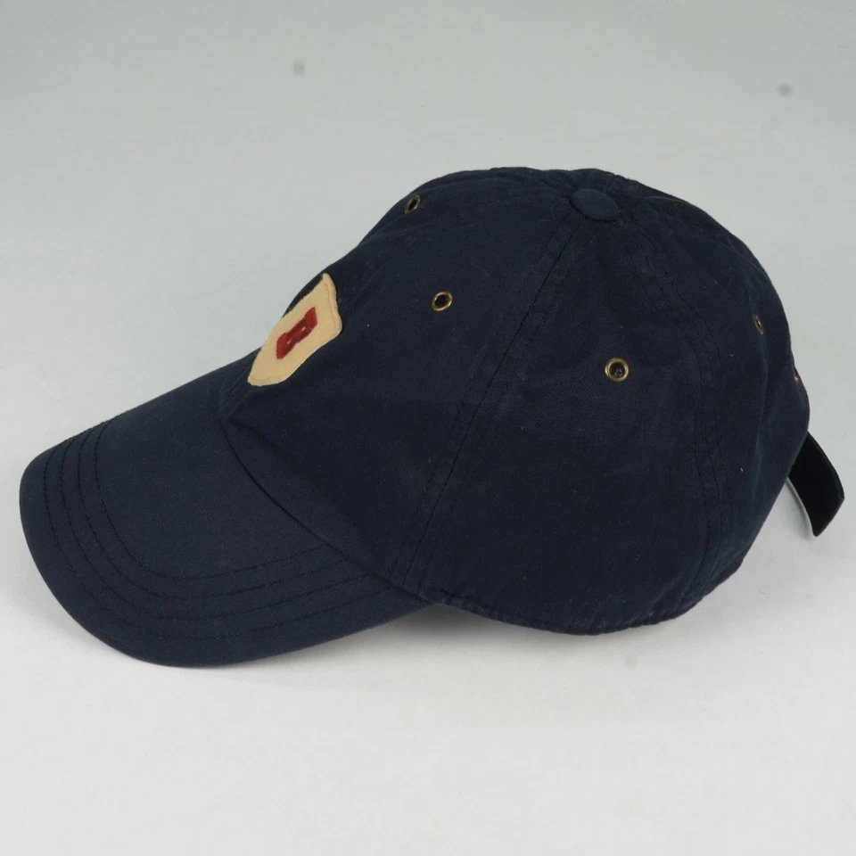 Boné de beisebol Banana Republic azul marinho 100% algodão alça traseira chapéu pai OSFM - Imagem 4 de 4