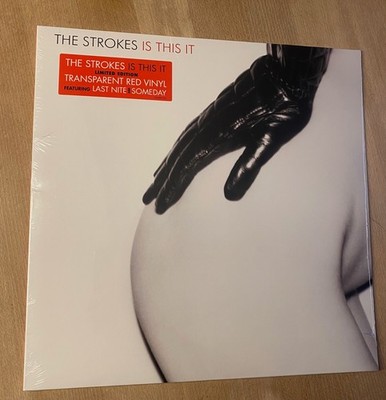 THE STROKES  IS THIS IT  LIMITED RED TRANSPARENT VINYL