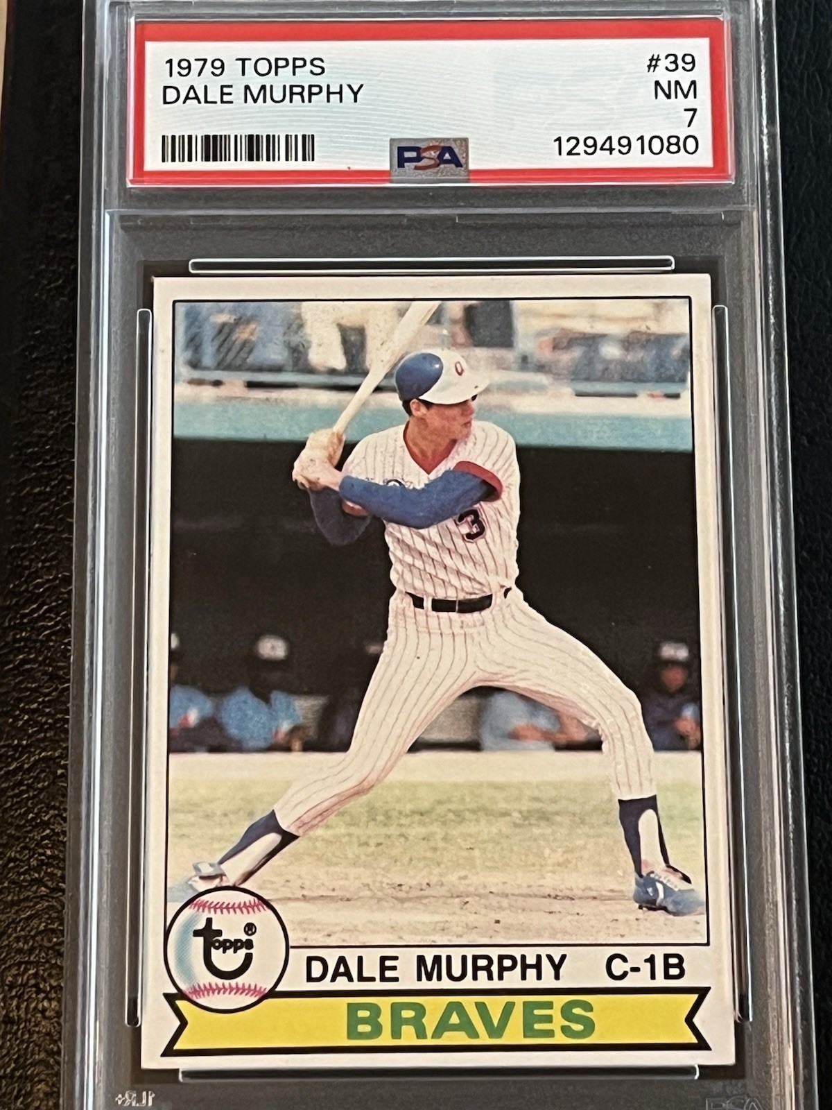 1979 Topps - Dale Murphy #39 PSA 7 NM Condition