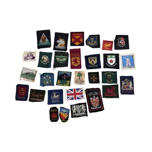 1950s-70s British Int’l Heraldic 29pc Cornwall Birmingham Aberdeen Edinburgh