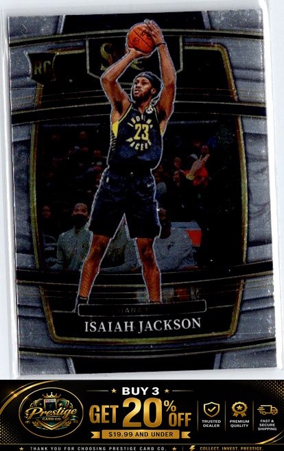 2021-22 Panini Select Isaiah Jackson #55 Indiana Pacers Rookie