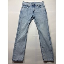 Levi's 502 Men's Tapered Leg Light Wash Blue Jeans - Size 29x30 29x28 