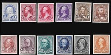 Scott#: 219P4 - 229P4 ABNC 1¢ - 90¢ 1890-93 small bank note plate proofs NGAI