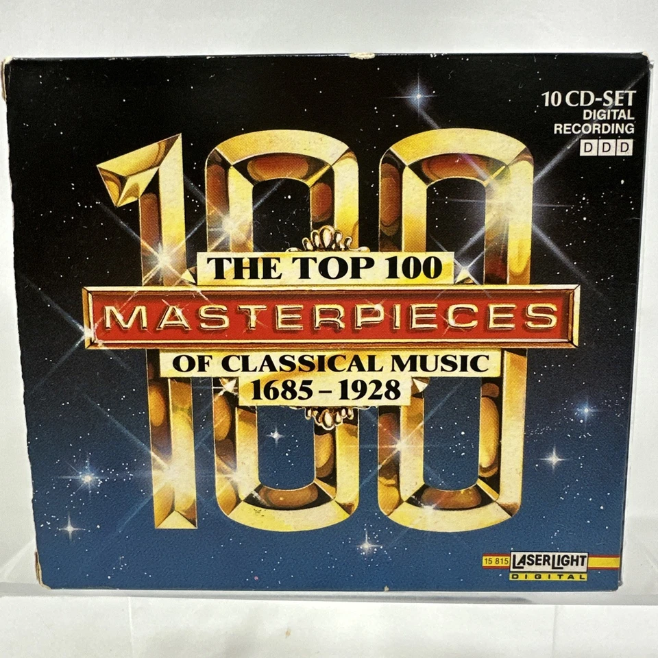 The Top 100 Masterpieces of Classical Music (CDs 10 Discs) 1685-1928 - CD’s NEW - Image 4 of 4