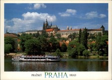 Prague Castle Prague Czech Republic vintage postcard h275