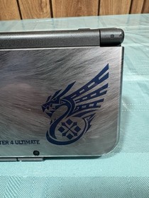 "New" Nintendo 3DS XL Monster Hunter 4 Ultimate Special Edition W/charger *READ*