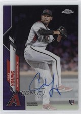 2020 Topps Chrome Rookie Purple Refractor 113/250 Alex Young #RA-AY Auto 13c1