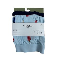 NWTGoodfellow  Co. Mens Boxer Briefs, 2-Pack, Medium, Popsicle Print, Underwear