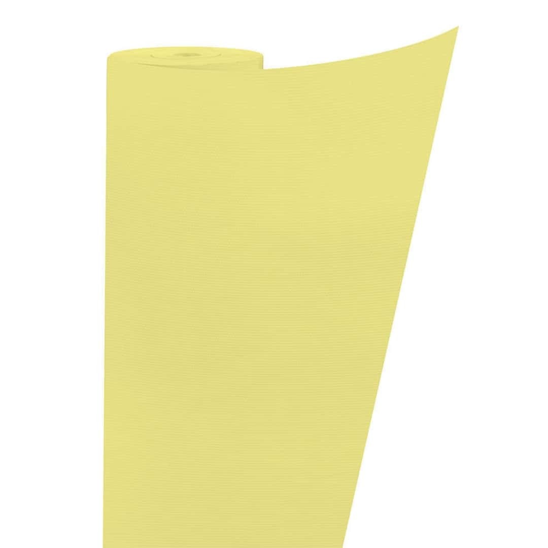 Mantel De Papel Amarillo 1,20x50 M - Infibra - Fiestas Buffet Mesas Largas