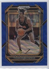 2023-24 Panini Prizm Draft Picks Blue Wave Prizm /249 Tosan Evbuomwan #11 06vc