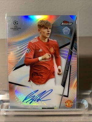 2020-21 Topps Finest UCL - Finest Autographs Brandon Williams #FA-BW (AU, RC)