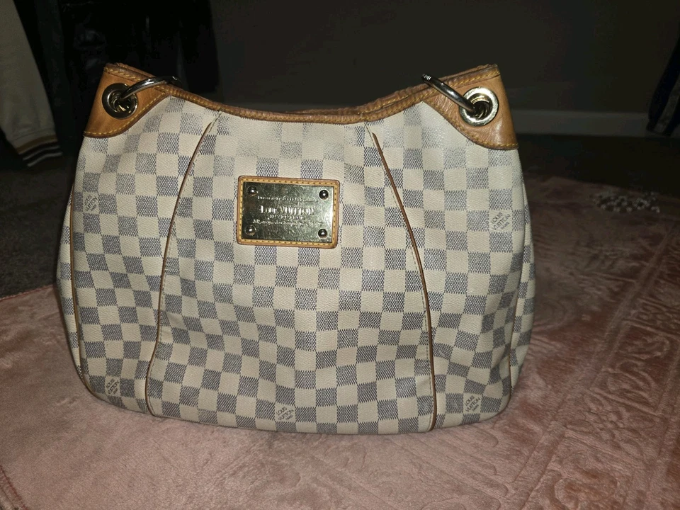 Bolso Hobo Louis Vuitton Galliera GM Marrón Lona Foto 4 de 4